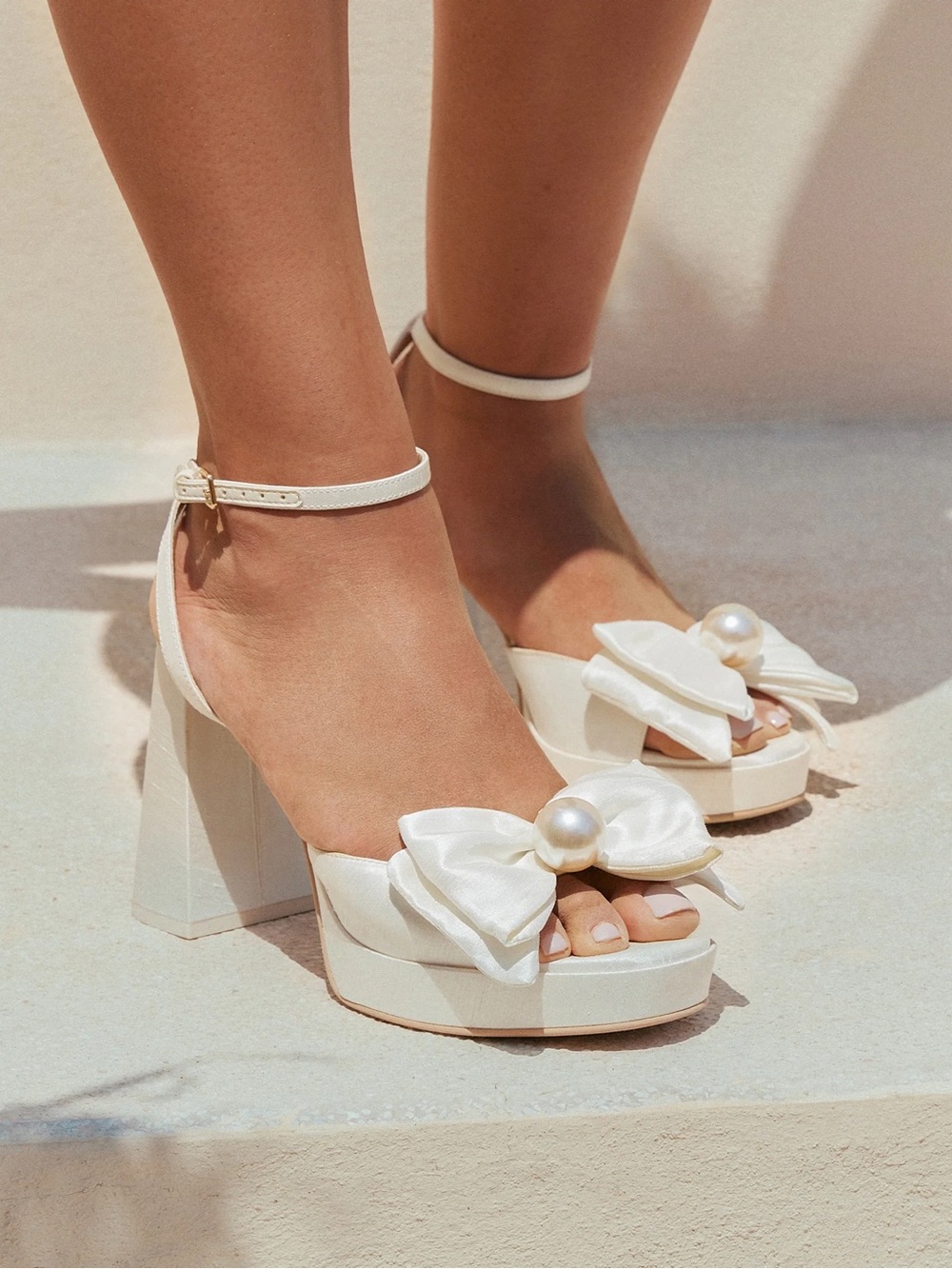 Dolce Vita Patton Ivory Platform - 9